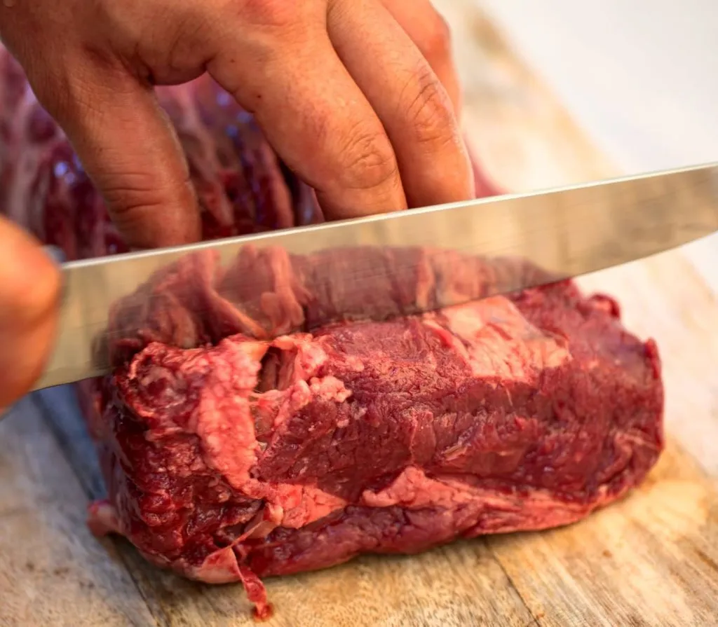 bloody steak
