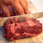 bloody steak