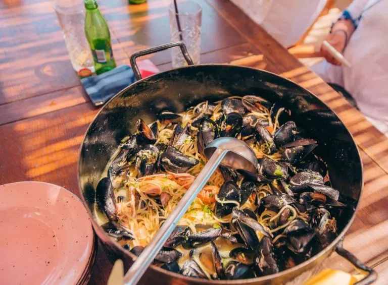 day sail seafood lunch