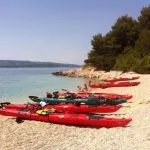 kayak beach