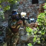 paintball shooting