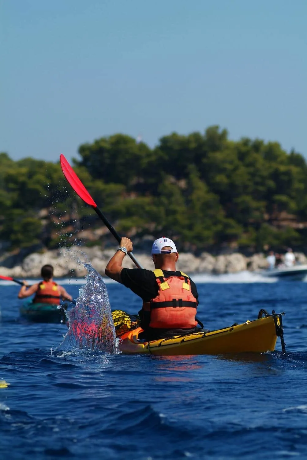 sea kayak person